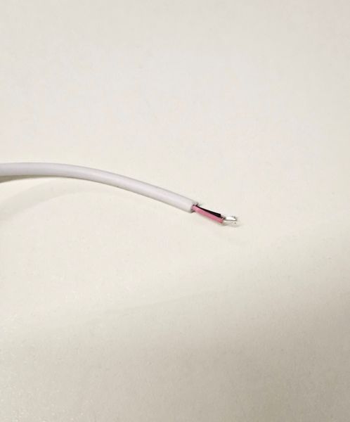 Шнур USB 2.0, з кнопкою, білий 1,5 м 80 фото