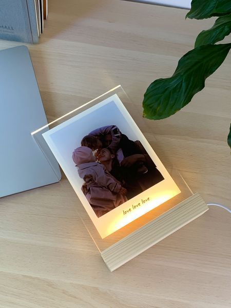 Фото-постер с дизайном Polaroid с теплой белой подсветкой PA5 фото