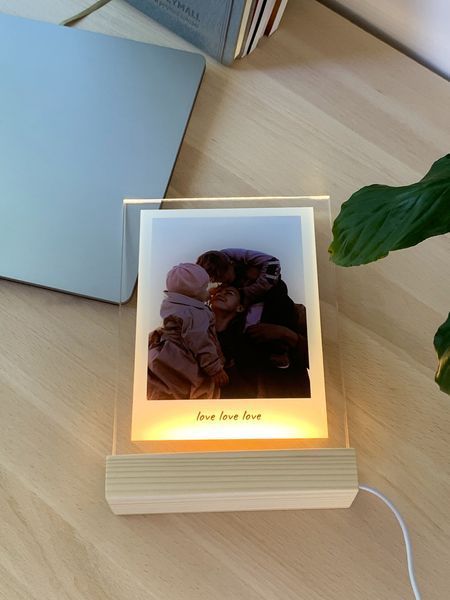 Фото-постер с дизайном Polaroid с теплой белой подсветкой PA5 фото