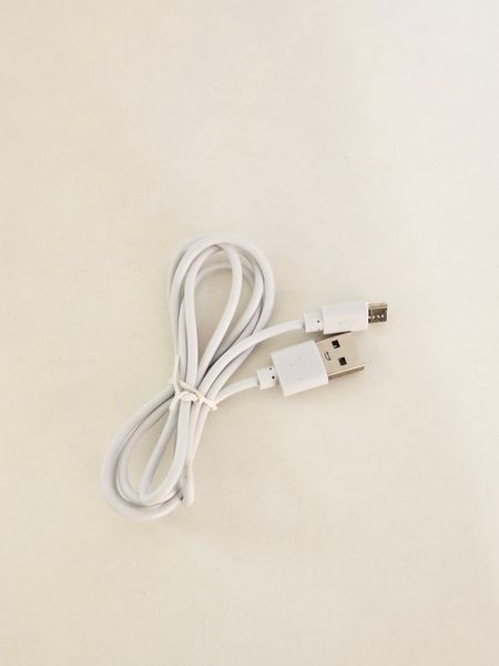 Кабель USB 2.0 - micro USB, белый, 0,8 м КМ1 фото