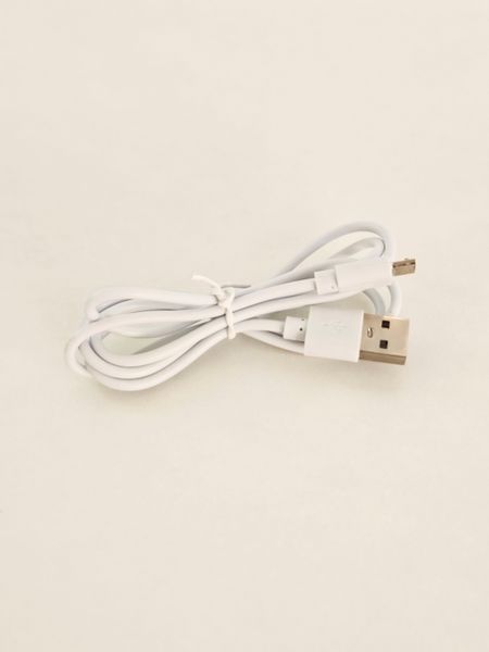 Кабель USB 2.0 - micro USB, белый, 0,8 м КМ1 фото
