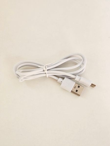 Кабель USB 2.0 - micro USB, белый, 0,8 м КМ1 фото